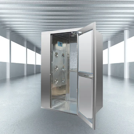Compact Single-Person Air Shower Room