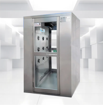 Compact Single-Person Air Shower Room