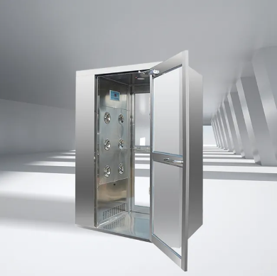Compact Single-Person Air Shower Room