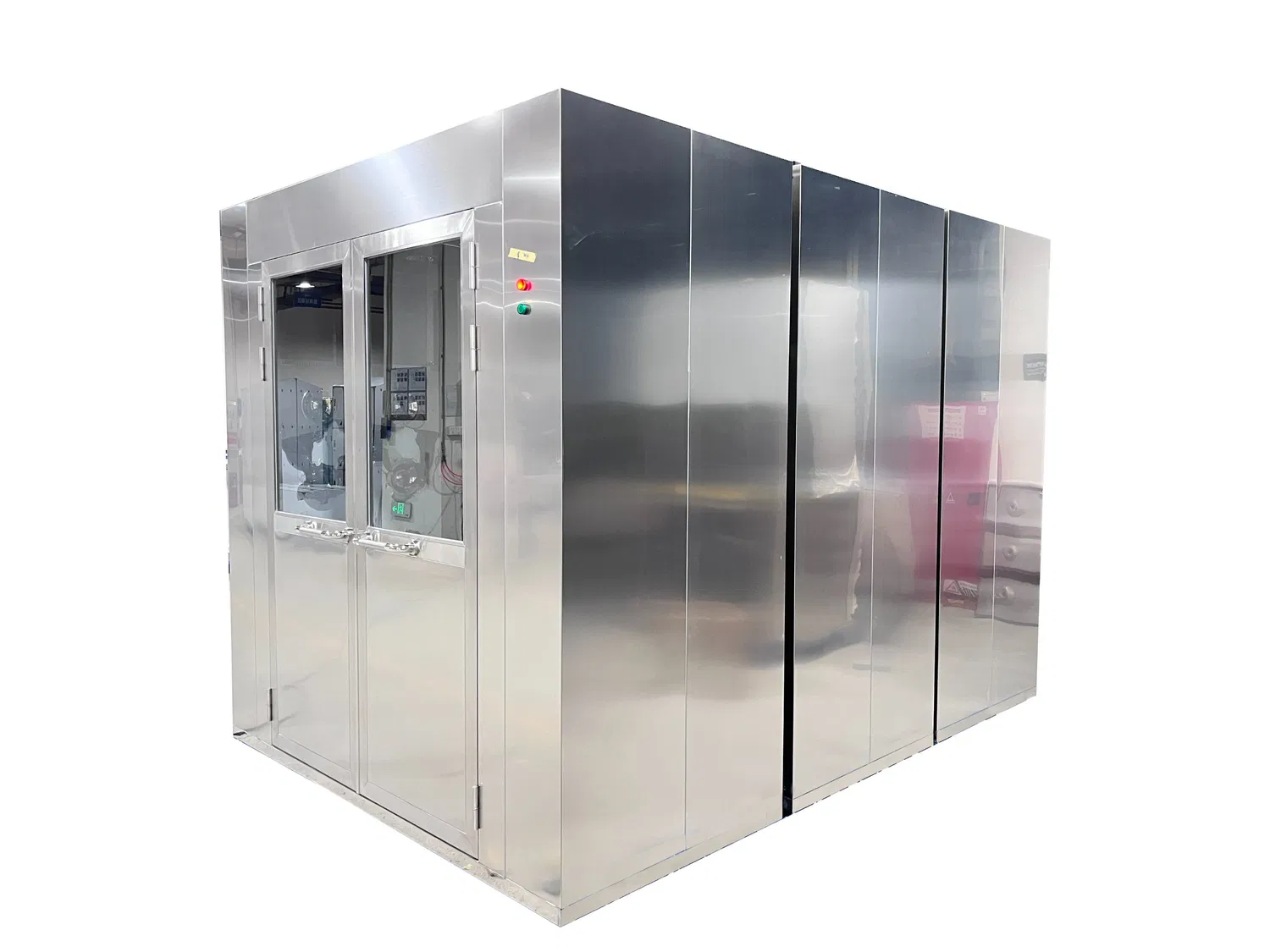 High-Velocity Cleanroom Air Shower
